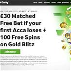 betway free bet no deposit